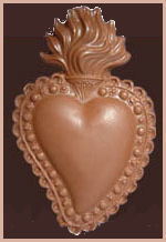 chocolate sacred heart