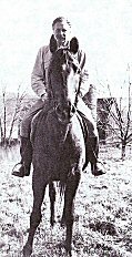 Boyd on horseback