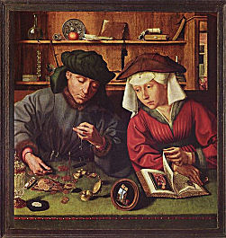 The Money Lender and his wife