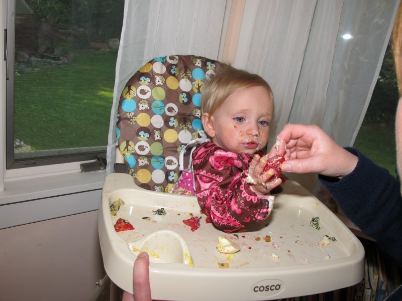 Cheesecake is good, but messy
