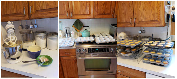 Baking cupcakes