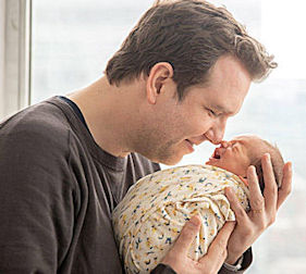 Daddy and son