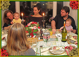 Dinner with babbies
