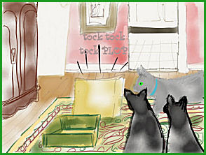 cats notice water dripping
