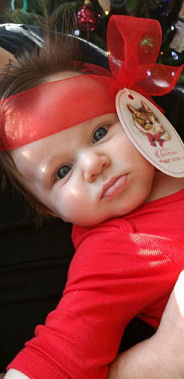 Gift wrapped baby