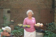 Joy with dessert platters
