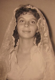 Joy as bride