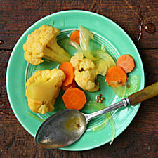 cauliflower on plate