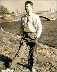 Gordon as a young man