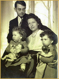 Dad and family 1950