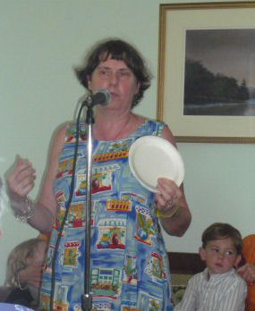 Linda speaking