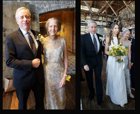 Seth and Jenny bring Anna down the aisle