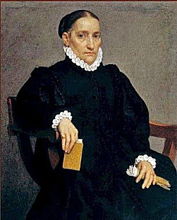 Woman with a book