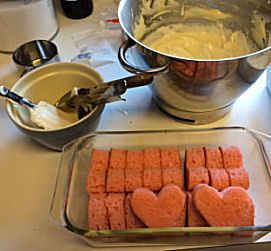 Valentine cake