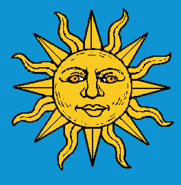 smiling sun
