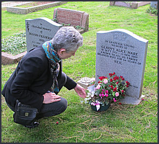mum's grave