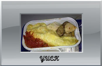 airline food picture